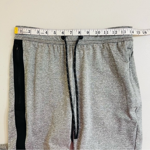 American Eagle Outfitters Gray Joggers Sweatpants Small Hi-Rise Lightweight - Picture 6 of 9